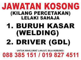 Buruh kasar is on mixcloud. Kerja Kosong Kerja Kosong Sabah Sabah Job Vacancy Facebook