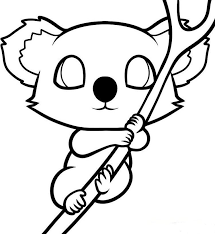 Cute Baby Koala Coloring Pages Koala Koala Bebe Bebes Para Dibujar