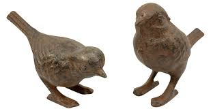 Eur 36,40 bis eur 37,89. Garten Terrasse Deko Vogel Aus Gusseisen Dekoration