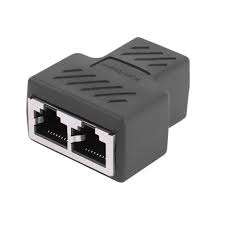 Alloyseed Rj45 Splitter Adapter 1 To 2 Dual Female Port Cat5 Cat 6 Lan Ethernet Sockt Network Connections Splitter Adapter Rj45 Computer Cables Docking Station