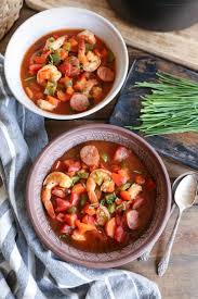 Citrusy shrimp, creamy avocado, and crunchy almond slices are a delicious trifecta in this bright and easy salad that can be made in 30 minutes or less. Shrimp Gumbo Soup Paleo The Roasted Root