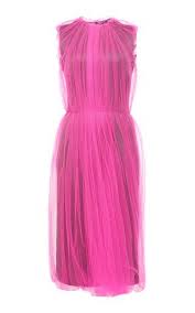 Pink Gathered Dress By Prada Gathered Dress Dresses Beautiful Dresses