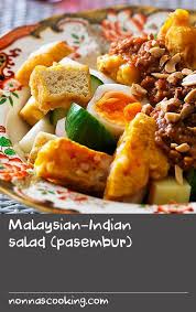 Malaysian Indian Salad Pasembur Recipe Indian Salads Recipes Fresh Salad Healthy