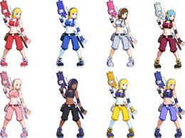 For detailed information about this series, see: Blade Strangers Curly Brace Mizuumi Wiki