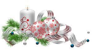 Transparent Christmas Decoration With Candles Png Picture Christmas Ornaments Christmas Decorations Christmas