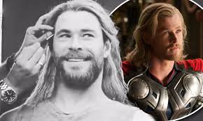 Chris Hemsworth gets blonde hair extensions for Thor: Ragnarok role