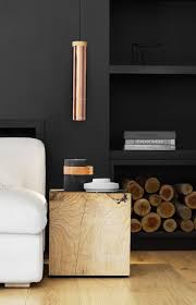 The Beacon Lighting Ledlux Piper 650 Lumen Large Dimmable Pendant In Copper With Ashwood Detail Ceiling Pendant Lights Stylish Pendant Lighting Beacon Lighting