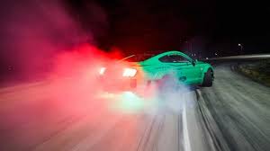 Gittin Jr Drift An Entire Cloverleaf Interchange If You Re Looking For A Two Minute Reprieve From The Stresses Of Life Turn Off You Mustang Rtr Green Mustang