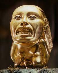 Also clearly visible is the seam line at the top of the forehead. Indygear Com Chachapoyan Idol