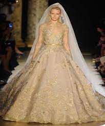 Gold Wedding Dresses Gold Wedding Dress Gold Wedding Gowns Fantasy Wedding Dresses