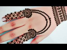 Beautiful Back Hand Jewellery Mehndi Design Eid Easy Simple Stylish Mehndi Gol Tikka Mehndi Youtube Di 2020 Mehndi Designs Henna Tangan Mehndi