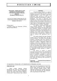 Media massa juga ada yang berupa media elektronik, seperti televisi dan radio. Pdf Pengaruh Teman Sebaya Dan Pemanfaatan Media Massa Terhadap Kejadian Perilaku Seksual Pranikah Remaja Kelas X The Effect Of Friendly Friends And The Use Of Mass Media On Sexual Behavior Events Pranikah