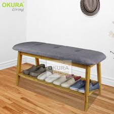 Maybe you would like to learn more about one of these? Okura Bamboo Shoe Rack With Seat Bench Modern Home Living Rak Kasut Dengan Tempat Duduk