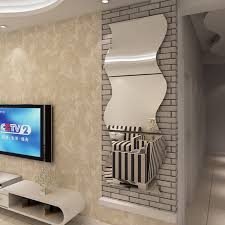 Mirror to draw people closer. New Arrival Acrylic Mirror Wall Stickers Gold Sliver Diy Art Wall Decor Entranceway Geometric Pattern 3d Wall Stickers 3d Wall Stickers Wall Stickerwall Sticker Gold Aliexpress