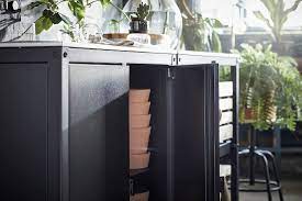 Grillskar Kitchen Island Shelf Unit Stainless Steel Ikea In 2021 Outdoor Kitchen Island Outdoor Fridge Cabinet Ikea Outdoor Kitchen