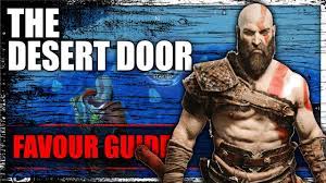 The Desert Door Full Walkthrough (God of War Ragnarok 100% Guide) - YouTube