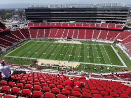 levis stadium view from section 410 vivid seats