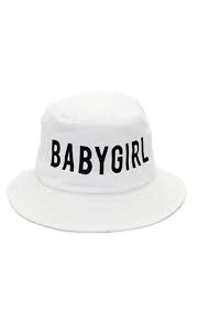 Dimepiece Babygirl Bucket Hat White Mltd White Bucket Hat Bucket Hat White Bucket Hat
