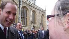 William's pride about being Duke of Cambridge