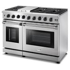 Maybe you would like to learn more about one of these? 48 Inch Gas Range In Stainless Steel Thor Kitchen