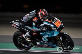 Fabio Quartararo Petronas Yamaha Srt Grand Prix Moto Fond Ecran Moto Qatar