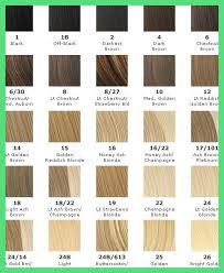 Surprising Hair Color Number Chart Pics Of Hair Color