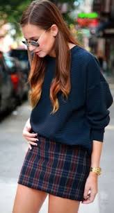 Black And White Plaid Skirt Outfit Ideas 15 Plaid Skirt Outfits You Need To Copy Right Now Society19 Plaid Outfits Skirt Outfits Fall Winter Skirt Outfit