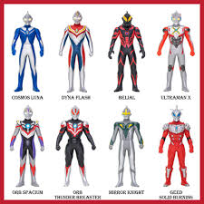 The name thunder breastar is a portmanteau of zoffy's ultra breaster & star mark and belial's belial geno thunder. Bandai Pre Loved 14cm Ultraman Ultra Hero Series Cosmos Dyna Belial X Orb Knight Geed Collection Figure Toy Shopee Malaysia