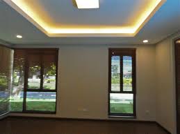 Cove lighting is a form of indirect lighting built into ledges, recesses, or valances in a ceiling or high on the walls of a room. Light And Air Night And Day Try Incorporating A Ceiling With Cove Lighting In The Bedroom For S False Ceiling Design False Ceiling Living Room False Ceiling
