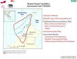 Top 10 punto medio noticias sabah malaysia google map. Brunei Sabah Turbidites Usgs Energy Resources Program