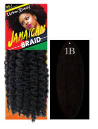 Amazon Com Urban Beauty Synthetic Hair Jamaican Braid 1b Size 30 4 Count Pack Of 4 Beauty Personal Care
