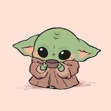 Little Yoda In 2020 Yoda Wallpaper Cute Disney Drawings Cute Disney Wallpaper
