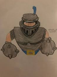 Mega Knight Fan Art Aka Drawing Clash Royale Amino Step by step beginner drawing tutorial of the awesome mega knight from clash royale. mega knight fan art aka drawing clash