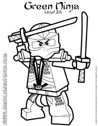 Green Ninjago Lloyd Zx Coloring Page Ninjago Coloring Pages Lego Coloring Lego Coloring Pages