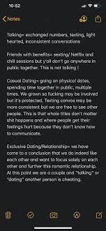 Define your terms of dating exclusively and tell me if it means to only one is a main difference between exclusively date in a relationship is choosing to each other. Itgirl On Twitter I Have This Debate All The Time Dating Is Dating Which Is Talking Dating Is Not A Exclusive Relationship
