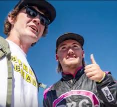 Photos of Luke Becker and Broc Nicol from today's match in Wolverhampton.  (The photos: Phil McGlynn and Steve Feeney; the graphics:  https://www.facebook.com/wolvesspeedway/)