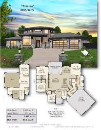Modern Prairie Style Two Story Modern Prairie Style Home Design Garage House Plans Modern Architecture House Craftsman House Designs