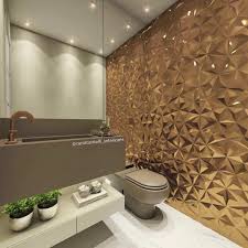 Lavabo Mais Que Maravilhoso Destacando Este Revestimento 3d Da Porcelanosa Prisma Bron In 2020 Bathroom Design Decor Bathroom Design Inspiration Bathroom Design Small