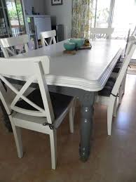 Maybe you would like to learn more about one of these? Renewing A Second Hand Kitchen Table With Paint Kitchen Table Settings Chalk Paint Kitchen Table Kitchen Table