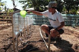 Plan and install a highly efficient water delivery system with these tips. Kopernik Improving Irrigation Systems Plastic Bottle Drip Irrigation Phase One