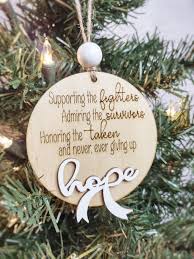 Hope Cancer Ornament