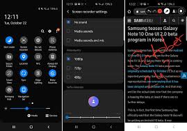 This free screen recorder is used to record gameplay, conference, lectures, etc. One Ui 2 0 Feature Focus Record The Screen Using Built In Screen Recorder Sammobile