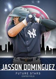 Offering exclusive chromium cards, 2020 bowman mega box chrome baseball provides top prospects and rookies in a format exclusive to target. Mlb The Show 21 Jasson Dominguez