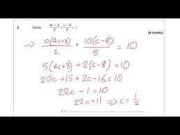Aqa Gcse Further Maths Level 2 Paper 2 June 14 Worked Solutions Youtube