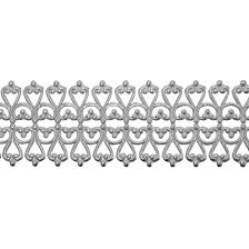 Fine.999 silver dead soft bezel strip wires for making custom bezel settings. Patterned Wire Sterling Silver Lacy Filigree 18 Gauge 6 Inches Cool Tools