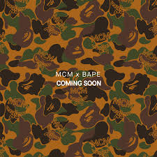 mcm x bape capsule collection sees