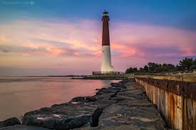 Barnegat Bay Lighthouse At Sunset Fener