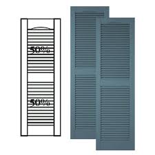 An easy diy weekend project will quickly transform boring windows into. Exterior Vinyl Louver Shutters Custom Vinyl Shutters Window Shutters