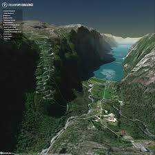 Experience a journey through shifting landscape from climbs to flat coastal terrain. Follow My Challenge On Twitter The Famous Lysebotn Climb During Bikepacking Around Norway 2019 Screenshot Taken From Our New 3d Tracking Plugin Bikepacking Norway Aroundnorway Adventurecycling Adventurebikeracing 3dtracker 3dtracking