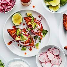Family Dinner Wins 5 Easy Back Pocket Meals That Save Us From Takeout Loaded Sweet Potato Recipes Grilled Lamb Chops